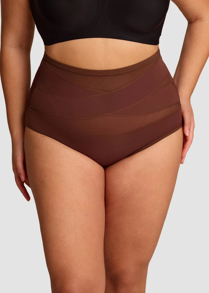 Culottes gainantes sans coutures taille haute pour femme, effet ventre X (lot de 3)