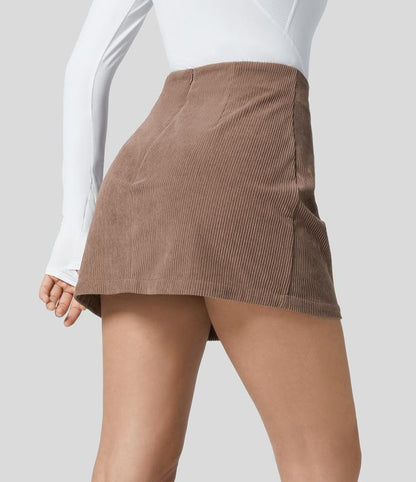 Two-Piece Color Block Sleeveless Shorts Set