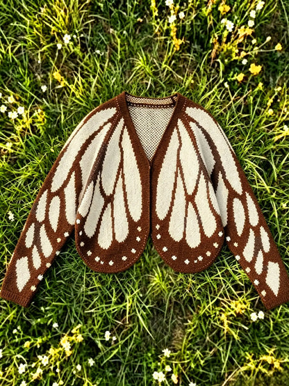 Women's Butterfly Wings Knit Cardigan for Vacation Parties