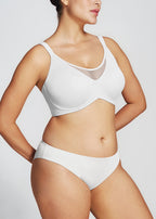 Mesh Cooling Full Coverage Minimizer Bra