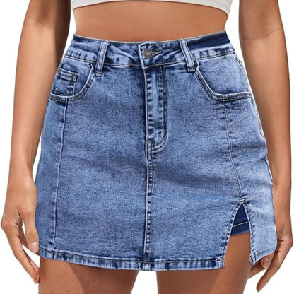 High Waisted Jean Shorts