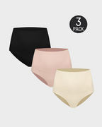 Lot de 3 slips taille haute gainants