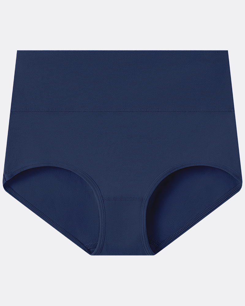 Culottes taille haute en coton grande taille pour femme