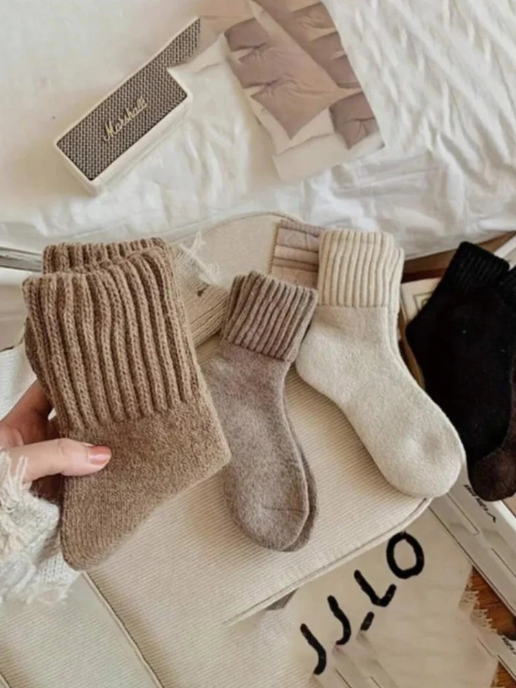 5-Pack Women’s Thick Fleece-Lined Winter Socks