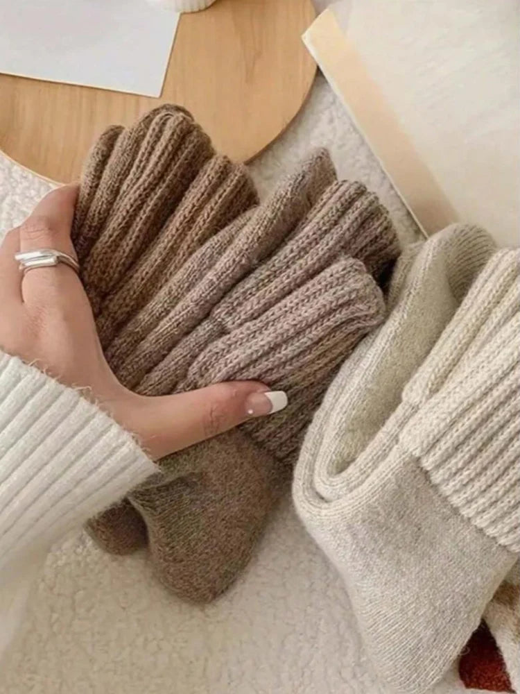 5-Pack Women’s Thick Fleece-Lined Winter Socks