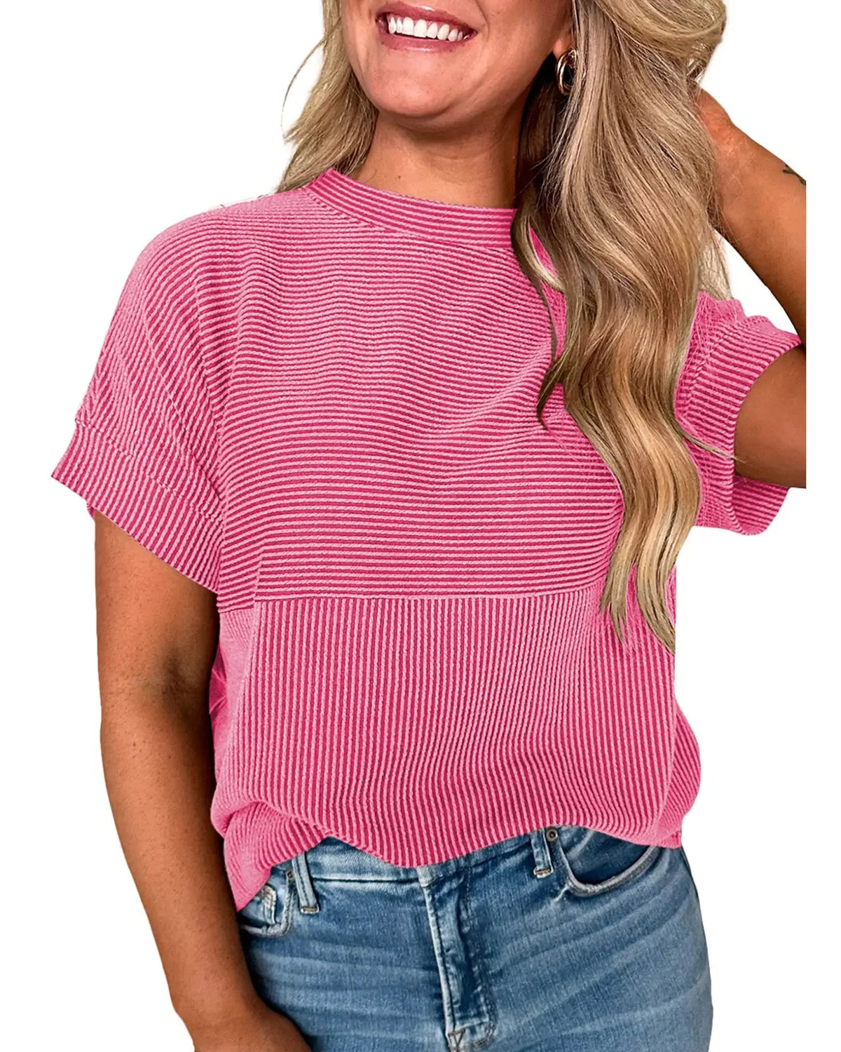 Women's Solid Short Sleeve T-Shirt Summer 2026