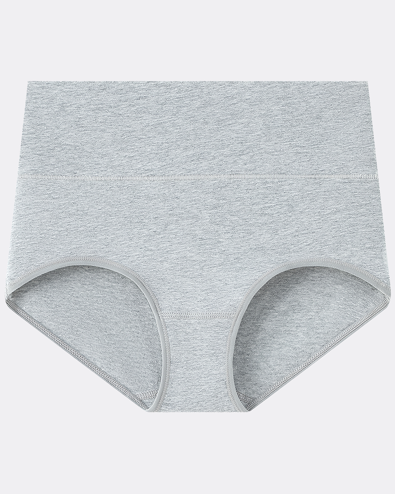 Culottes taille haute en coton grande taille pour femme