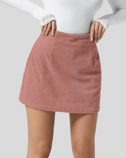 Two-Piece Color Block Sleeveless Shorts Set
