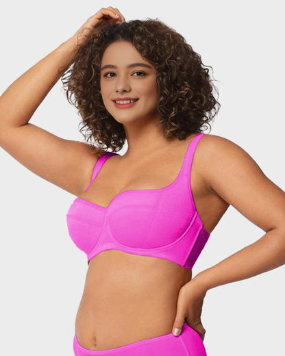 Shimmer Lightly Padded Balconette Bra