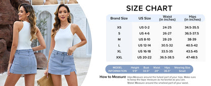 High Waisted Jean Shorts