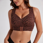 Soutien-gorge de maintien à fermeture avant et dos croisé sans armature