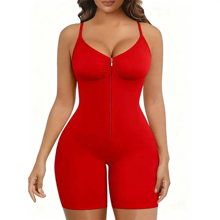 Body gainant zippé pour femme