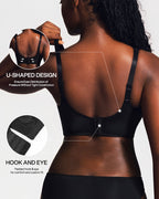 Mesh Cooling Full Coverage Minimizer Bra