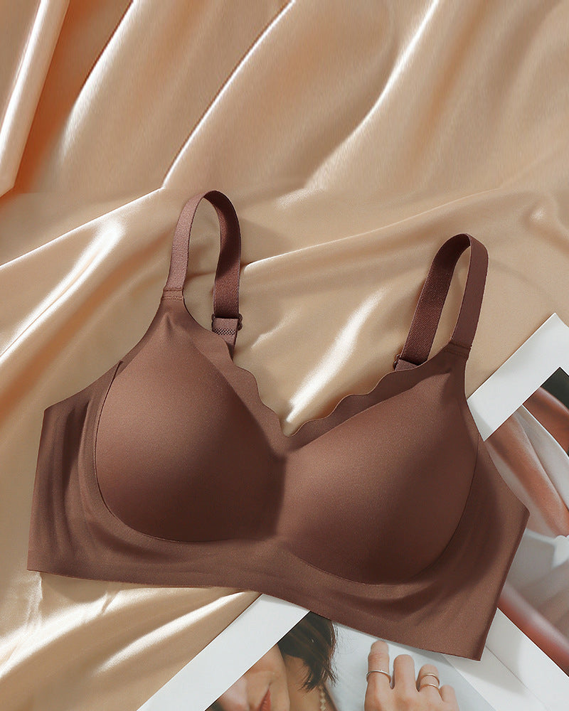 Soutien-gorge push-up lissant, sans coutures et confortable