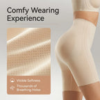 Short gainant taille haute ventre plat pour femme