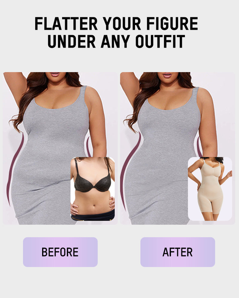 Body gainant une pièce pour femme – Design facile à enlever