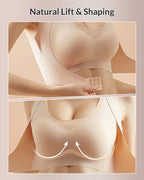 Soutien-gorge de maintien à fermeture avant et dos croisé sans armature