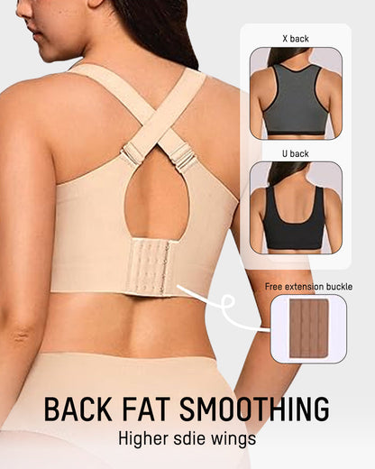 Comfortable Wireless Full Coverage Jelly Smoothing Bra