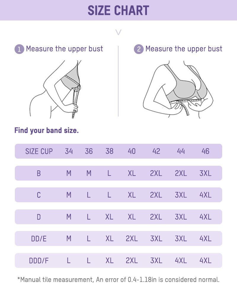 Soutien-gorge lissant sans armatures, sans fil, à couvrance complète