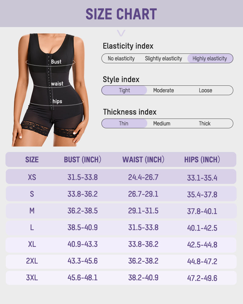 Body sculptant grande taille extra fort