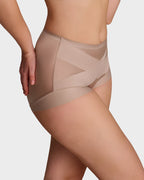 Culotte gainante de compression taille haute effet push-up