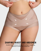 Culotte gainante de compression taille haute effet push-up