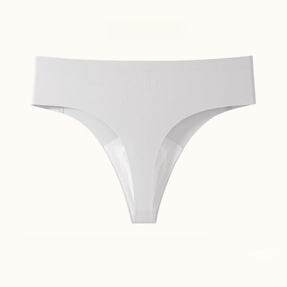 Anti-Embarrassment Ice Silk Seamless Thongs for Yoga & Fitness