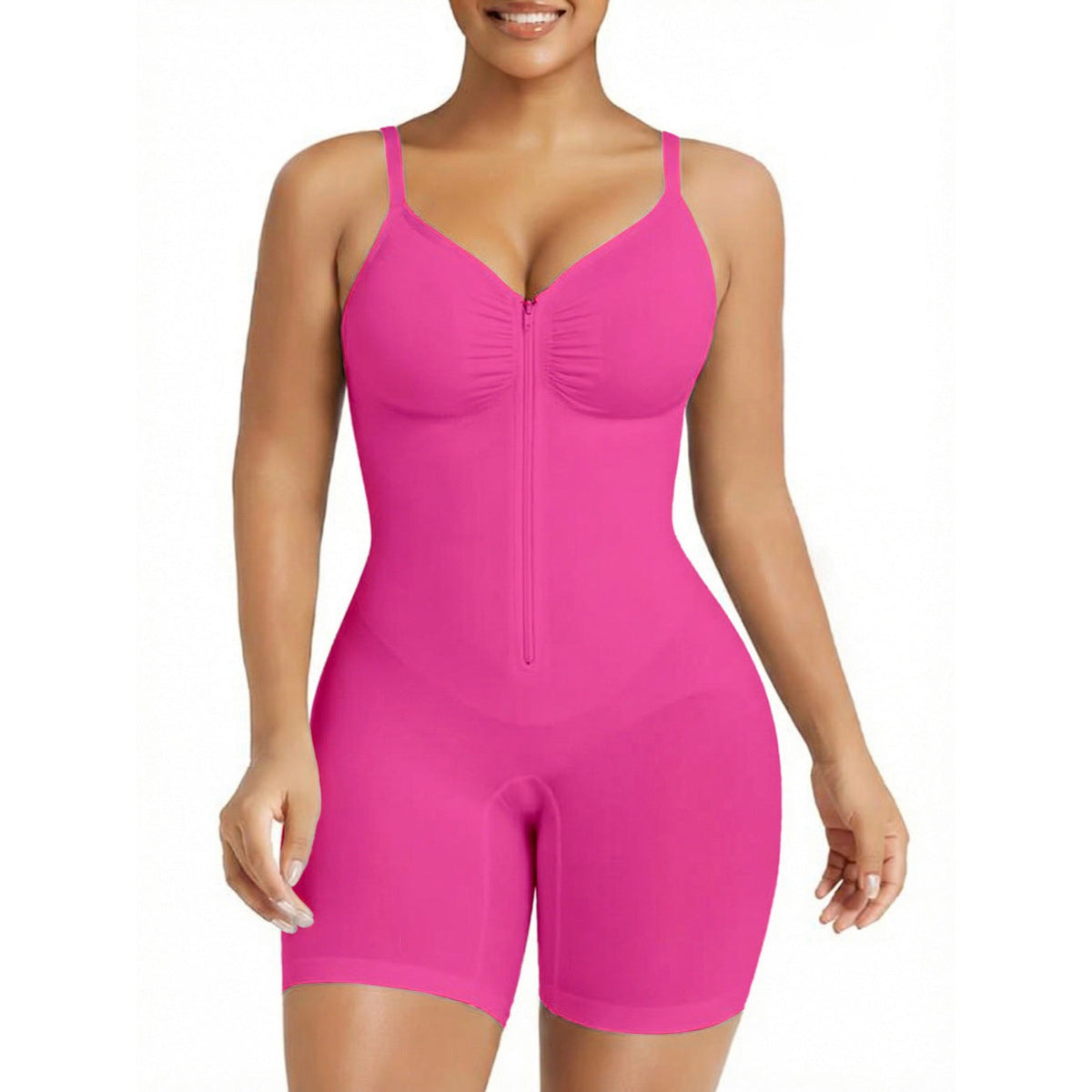 Body gainant zippé pour femme