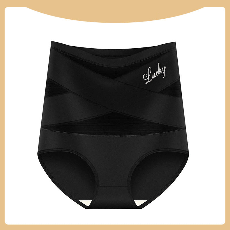 Culotte sculptante sans coutures à taille haute effet ventre plat Lucky