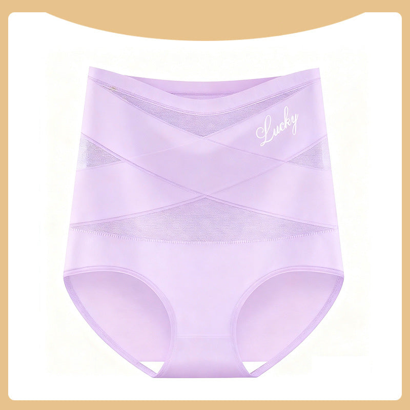 Culotte sculptante sans coutures à taille haute effet ventre plat Lucky