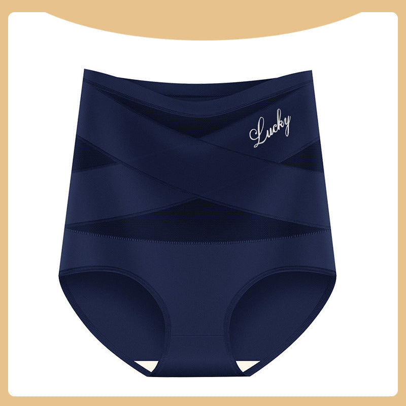 Culotte sculptante sans coutures à taille haute effet ventre plat Lucky