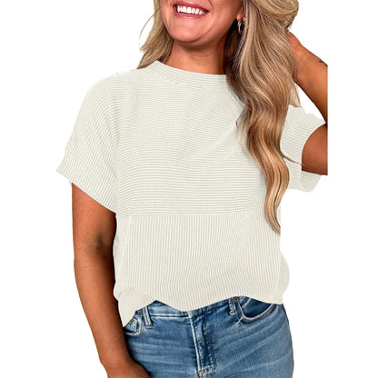 Women's Solid Short Sleeve T-Shirt Summer 2026