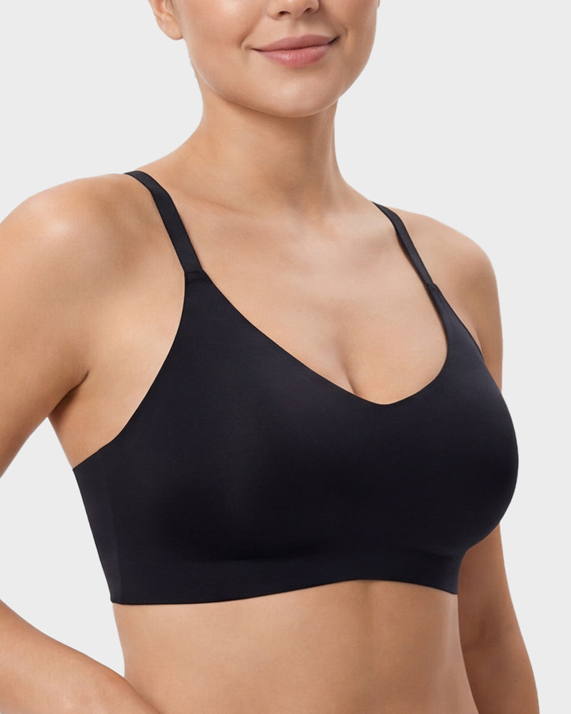 Bralette en dentelle sans couture sans dos