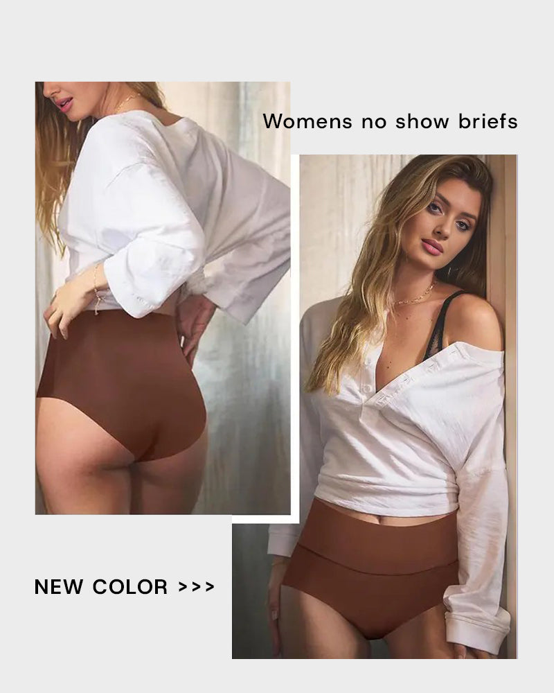 Seamless High-Waist No Show Panties (6 Pack