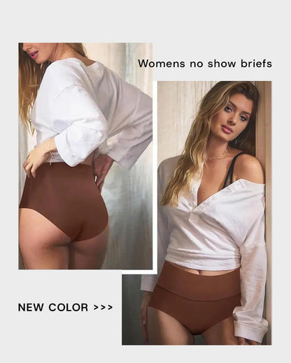Seamless High-Waist No Show Panties (6 Pack