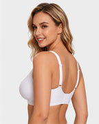 Soutien-gorge sans coutures Push-Up sans armatures col en V profond
