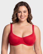Soutien-gorge balconnet invisible sans couture – Maintien à armatures, bonnets A à G