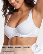 Soutien-gorge balconnet invisible sans couture – Maintien à armatures, bonnets A à G