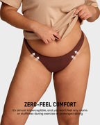 Culotte String Sport Confort Sans Coutures (Lot de 9)