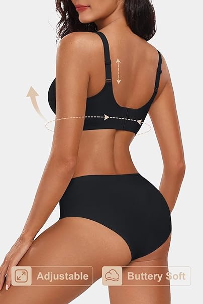 Seamless Comfort Smoothing Push Up Bra