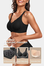 Soutien-gorge push-up lissant, sans coutures et confortable