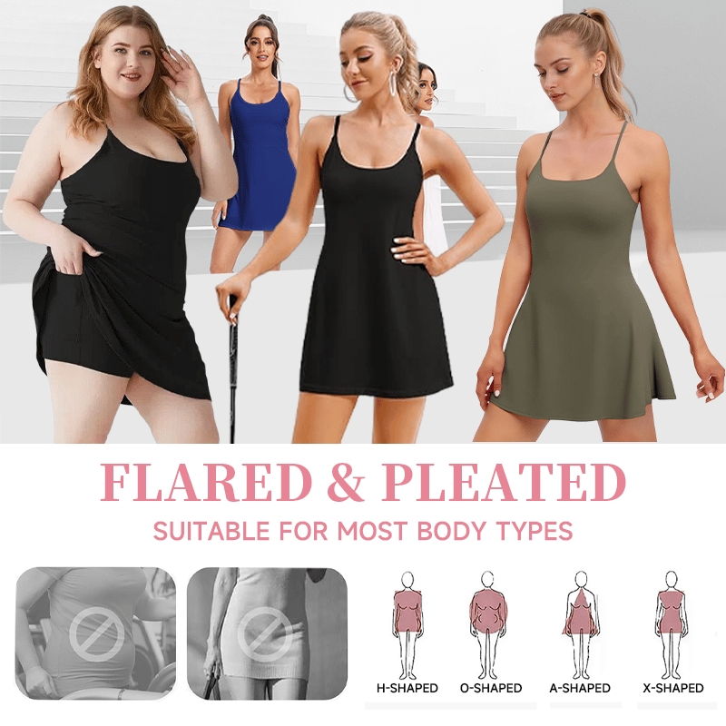 The Ultimate Tummy Control Backless Active Dress