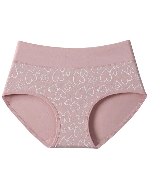 Culottes en coton extensible à imprimé Love (Lot de 6)