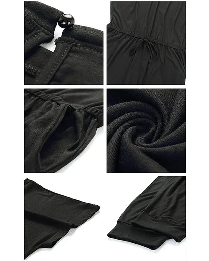 (S-3XL) Women's Off Shoulder Stretchy Jumpsuit