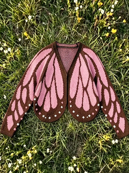 Women's Butterfly Wings Knit Cardigan for Vacation Parties