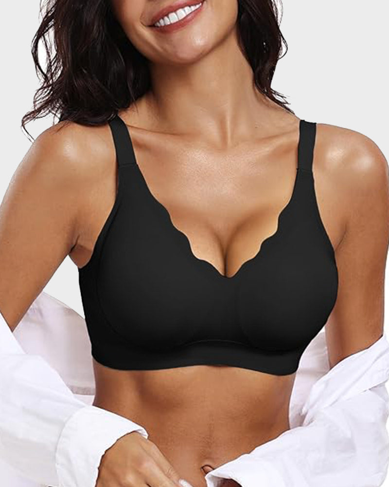 Soutien-gorge push-up lissant, sans coutures et confortable