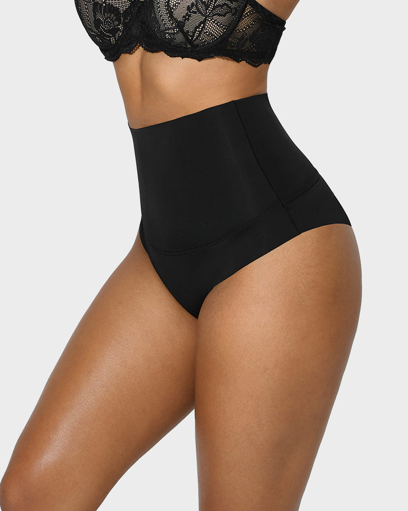 Lot de 3 slips taille haute gainants