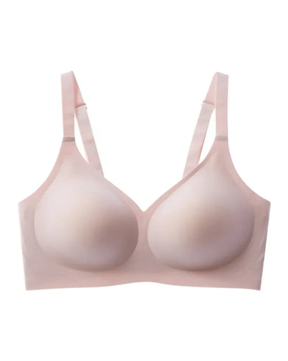 Jelly Wireless Women Comfortable Push Up Bra
