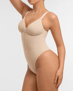Body Combinaison String Seamless Avec Poitrine Couverte
