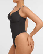 Body Combinaison String Seamless Avec Poitrine Couverte
